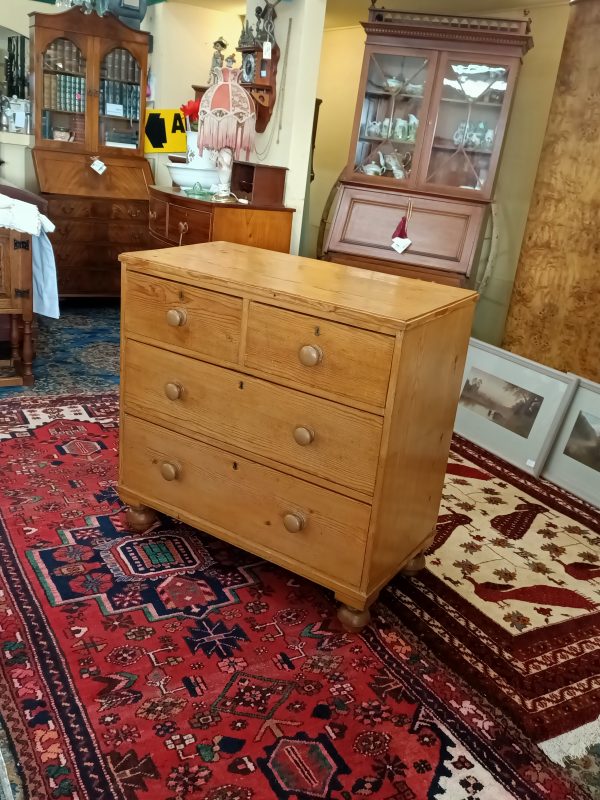 Petite Pine Chest of Drawers - Image 3