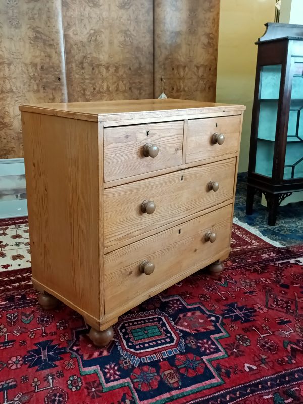 Petite Pine Chest of Drawers - Image 7