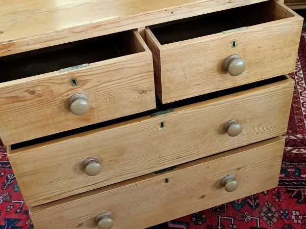 Petite Pine Chest of Drawers - Image 11