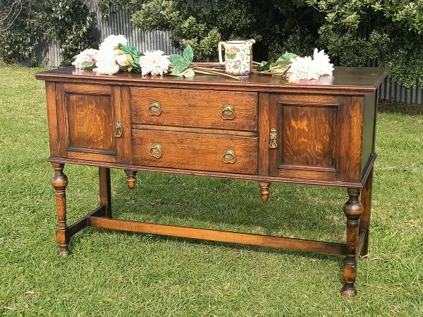 Oak Dresser Base - Image 2