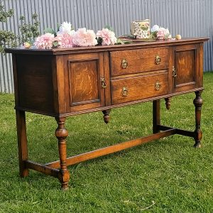 Oak Dresser Base