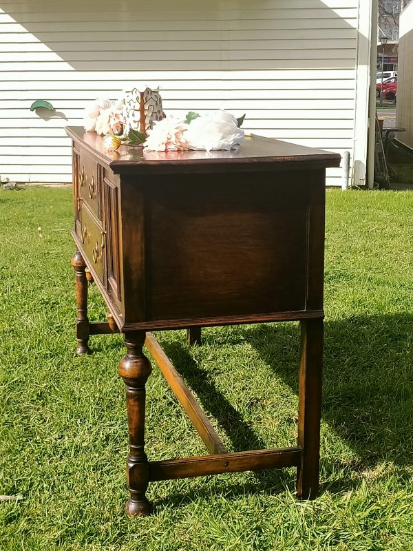 Oak Dresser Base - Image 7