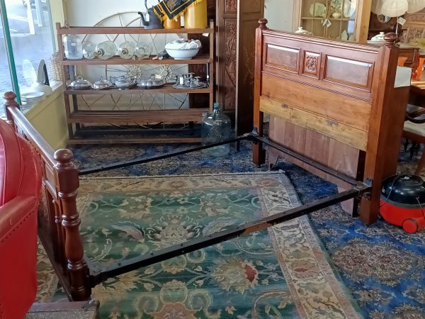 American Walnut DOUBLE bed frame - Image 16