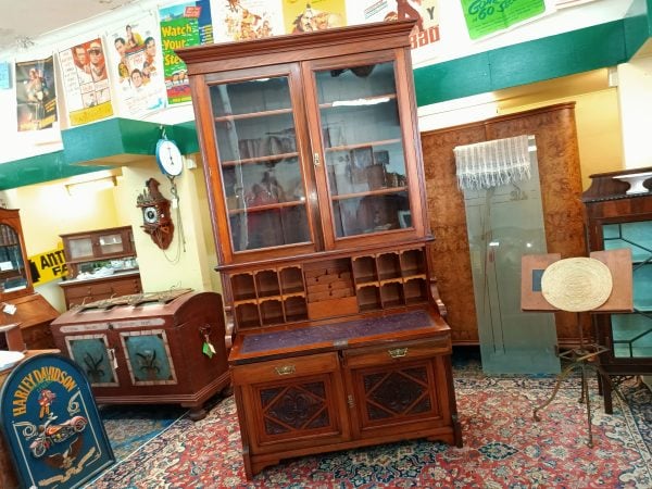 American walnut, English made Secretaire