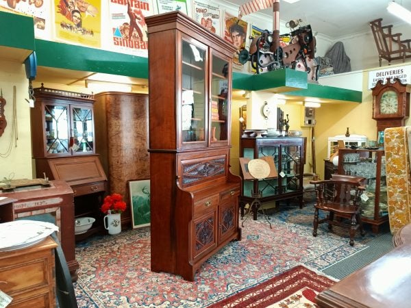 American walnut, English made Secretaire - Image 13