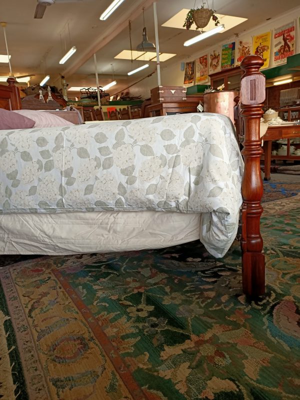 American Walnut DOUBLE bed frame - Image 3