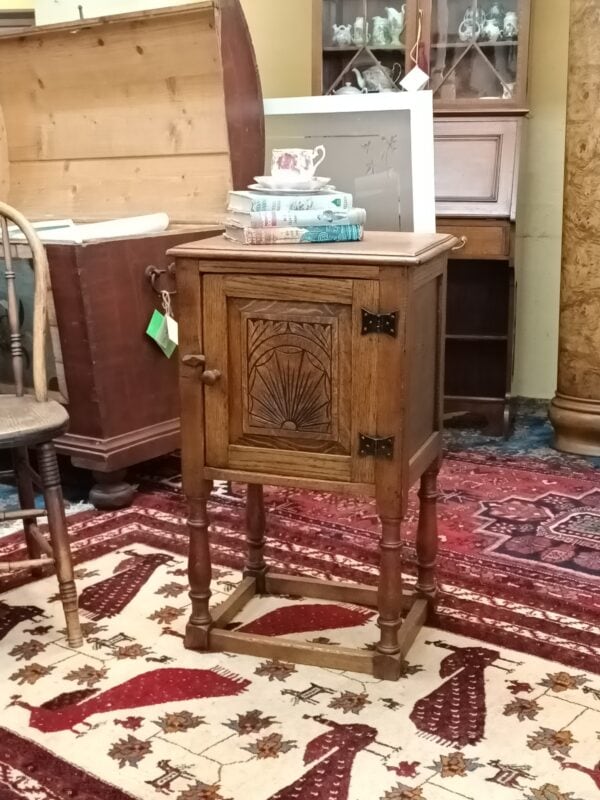 Oak Bedside Cabinet