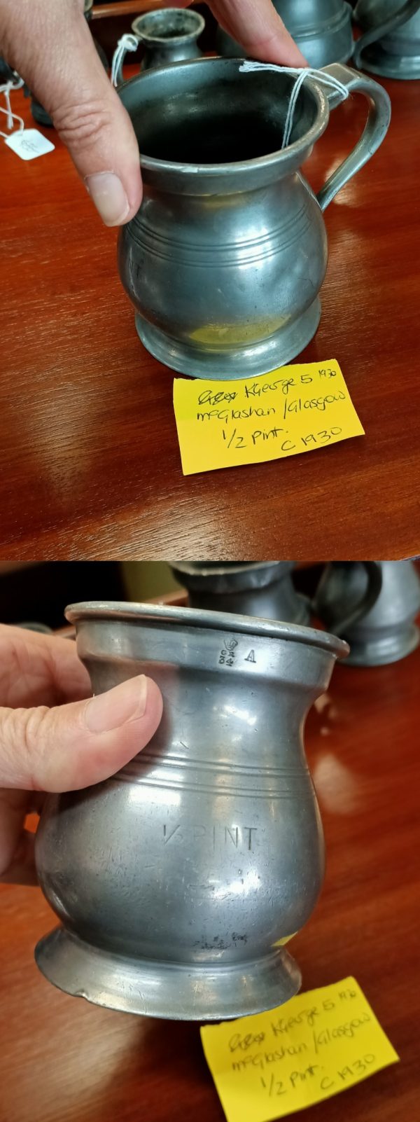 Pewter mugs - Image 10