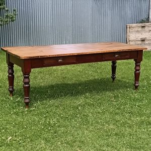 Long Kauri kitchen table