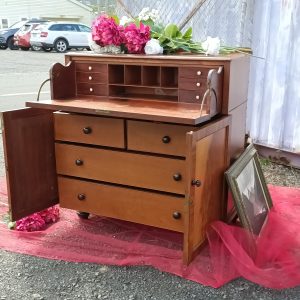 Faded Mahogany Secretaire