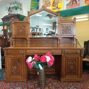 Big Luscious Golden Oak Sideboard
