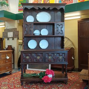 Oak Jacobean Revival Dresser