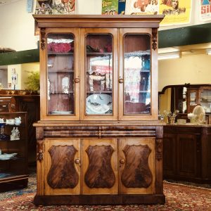 Beautiful Mahogany Library Bookcase