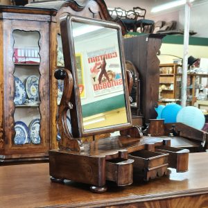 Sweetheart Mahogany Toilet Mirror