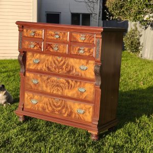 "On-Fire" Kauri Scotch Chest