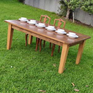 Recycled up Floorboard Farmhouse Table