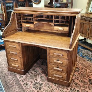 English Oak Rolltop