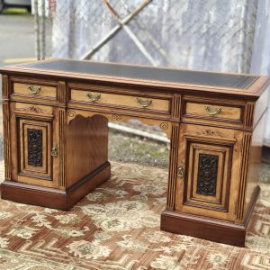 "Dunk me in Honey" Satin Birch Pedestal Desk